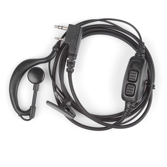 Micro-casque oreillette pour Baofeng UV-82 UV-82L UV-82HP