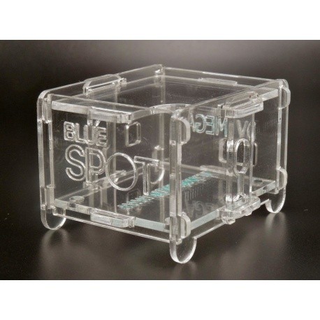 Boitier transparent BlueDV Hotspot DMR D-Star Boitiers BLUESTACK-BOITIER2-TRANS-405