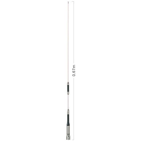 Antenne universelle avec socle - Antenne de voiture - 40 cm - 5 mm -  Longueur de câble