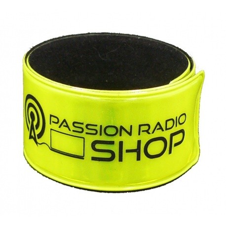 Brassard enrouleur réfléchissant Passion Radio. Passion Radio Goodies GOODIES-BRACELET-492