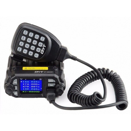 Mobile QYT KT-8900D 144-430Mhz 25W Grand écran QYT Mobile VHF UHF QYT-KT-8900D-520