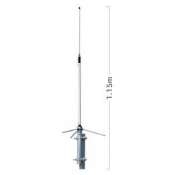 Antenne Diamond fixe 430-490MHz 6dB BC202 Diamond Antenna Fixe DIAMOND-BC202-537