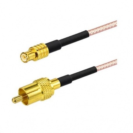 Pigtail MCX Male RCA Male 120cm (faible perte) Passion Radio Cable PANadapter PIGTAIL-MCX-M-RCA-M-684