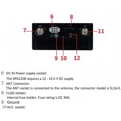 Xiegu XPA125B Amplificateur HF 0.5-50Mhz 100W + Tuner