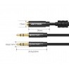 Câble audio combineur 2x Jack 3.5mm stéréo Vention Vention Audio VENTION-BBOBY-AUDIO-617