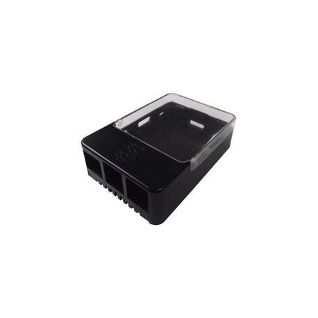 Boitier noir pour Raspberry Pi 1, 2 & 3 Modèle B/B+ Raspberry Pi Boitiers BOITIER-RASPBERRY-NOIR-524