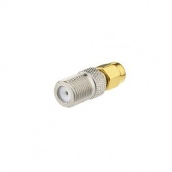 Adaptateur F Femelle SMA Male Passion Radio Type F ADAPT-F-F-SMA-M-729