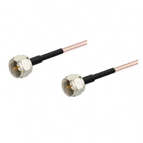 Connecteurs coaxiaux Rf de type F Rg6 Adaptateur F Femelle Vers F