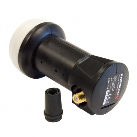 Tête LNB PLL PremiumX DELUXE Single DVB-S2 HD UHD 4K LNB PLL & DRO QO100-DELUXE-SINGLE-LNB-746