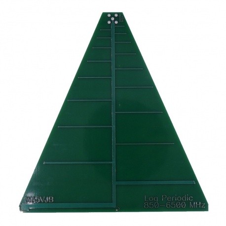 Antenne PCB Log 850 - 6500 MHz WA5JVB Kent Electronics Antennes SDR WA5-ANT-LOG-LP6500-775