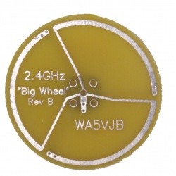 Antenne Big Wheel 2425 MHz 2dBi WA5VJB Kent Electronics WiFi 2.4 & 5 Ghz WA5-ANT-BW2425-787