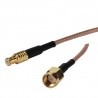 Pigtail MCX Male vers SMA Male Passion Radio Câbles & Adaptateurs RF PIGTAIL-MCX-M-SMA-M-52