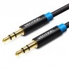 Câble audio Jack 3.5mm stéréo en coton tréssé Vention Vention Audio VENTION-P350-AUDIO50-847