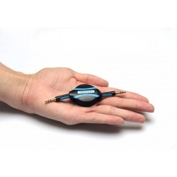 Câble audio plat Jack 3.5mm stéréo retractable Vention