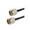 Cable coaxial faible perte N Male KSR195 Passion Radio Fiche N CABLE-COAXIAL-N-M-1M-877