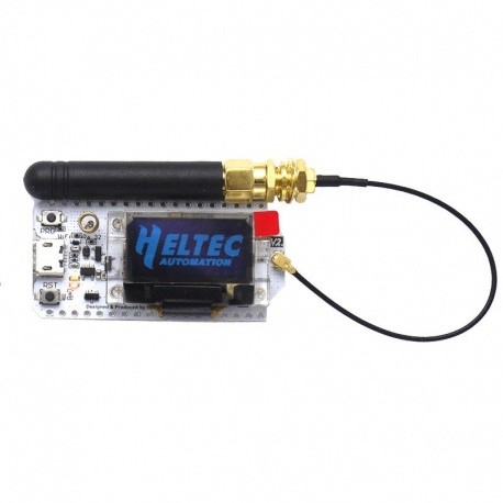 Tracker LoRa 433 & 868 Mhz ESP32 SX1276 Bluetooth WIFI Heltec Heltec Module HELTEC-LORA-868-TRACKER2-883