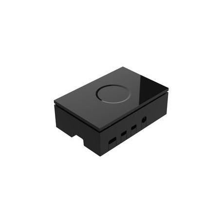 Boitier pour Raspberry Pi 4 Modèle B Raspberry Pi Boitiers BOITIER-RASPBERRY4-NOIR-910