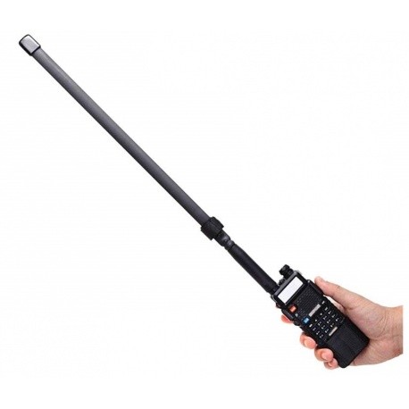 Antenne tactique pliable VHF-UHF Abbree pour Baofeng Anytone Yaesu ABBREE Talkie-walkie ABBREE-ANT-88CM-917