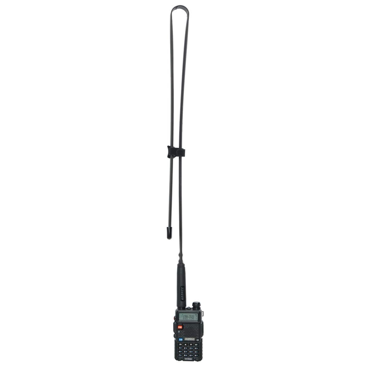 Asudaro Antenne autoradio Portable UV5R Antenne Double Bande Antenne Mobile  VHF UHF pour antenne Radio bidirectionnelle pour Voiture Antenne à Gain