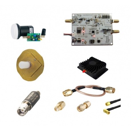 Pack QO-100 Transverter DXpatrol TX 2.4 Ghz RX 10 Ghz Passion Radio Satellite & QO-100 PACK-QO100-TX1-DXPATROL-880