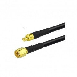 Cable coaxial 1 ou 5m SMA-Male MCX-Male 50 ohms Passion Radio MCX CABLE-COAXIAL-SMA-M-MCX-1M-306