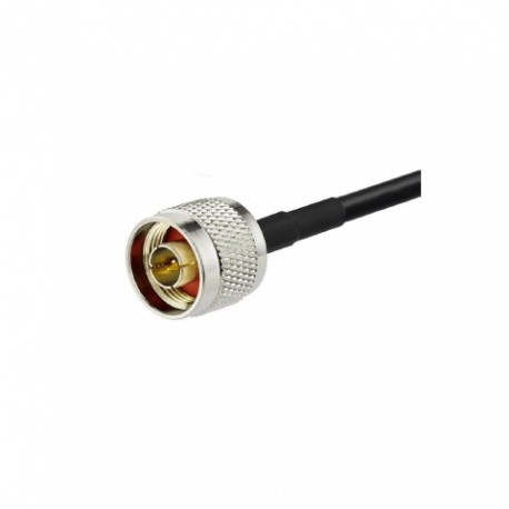 Cable coaxial N Male et bout nu Faible perte KSR195 Passion Radio Fiche N CABLE-COAXIAL-N-M-NU-970