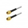 Câble coaxial rigide RG402 avec SMA Male - SMA Male très faible perte Passion Radio SMA CABLE-COAX-RG402-SMA-M-10CM-989