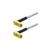 Câble coaxial RG-402 avec SMA Male coudé x2 Passion Radio SMA CABLE-RG402-SMA-COUDE2-991