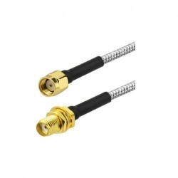 Câble coxial RG402 RP-SMA Male vers SMA Femelle faible perte Passion Radio RP-SMA COAX-RG402-RP-SMA-M-SMA-F-994