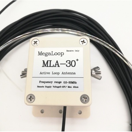 Antenne Loop active MLA-30 Plus MegaLoop 500 Khz - 30 Mhz HF 0-30 Mhz ANT-MEGALOOP-MLA30-968