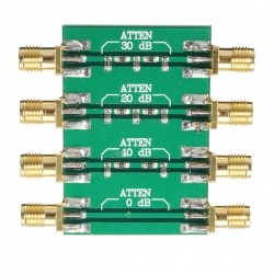 Atténuateur RF PCB de -10dB à -30dB puissance max. 200mW (23dBm) Accessoires SDR XLA-PCB-ATTENUATEUR-1011