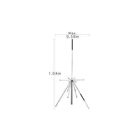 Antenne super Discone Diamond D-150