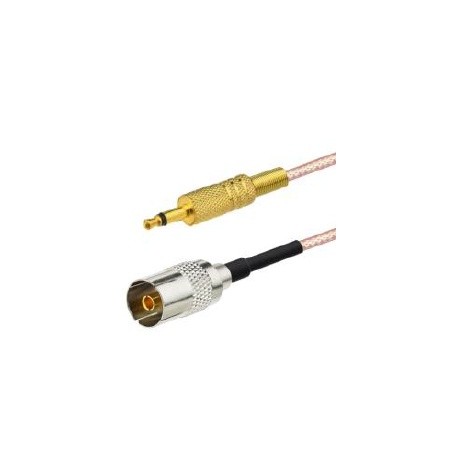 Pigtail mono Jack 3.5mm vers prise TV femelle