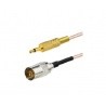 Pigtail mono Jack 3.5mm vers prise TV femelle