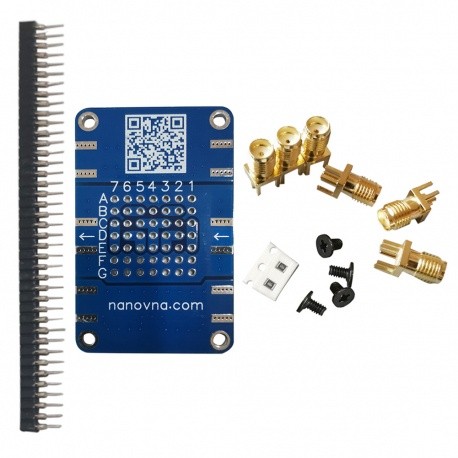 Carte PCB demo et test RF en kit pour VNA et NanoVNA