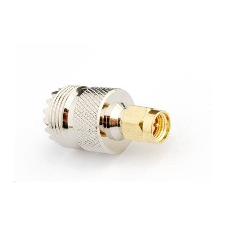 Adaptateur SMA Male UHF Femelle (SO-239) Passion Radio Câbles & Adaptateurs RF ADAPT-SMA-M-UHF-F-67