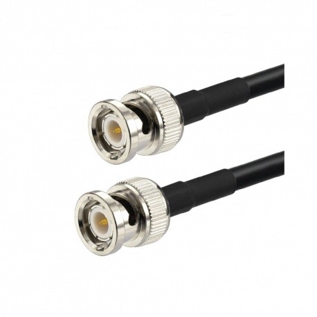 Cable cordon coaxial RG58 avec BNC Male