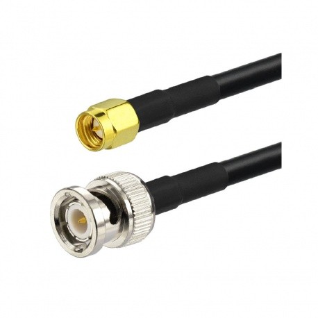 Cable coaxial RG58 avec BNC Male et SMA Male