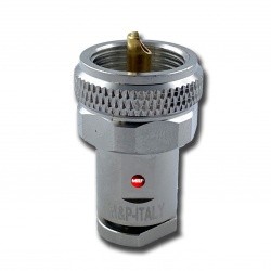 Connecteur M&P UHF Male (PL-259) EVO pour câble 5.4mm HYPERFLEX 5