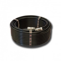 Câble coaxial M&P 10.3mm avec connecteur UHF-Male (PL-259) HYPERFLEX 10