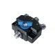 Commutateur coaxial d'antenne 3 positions fiche N