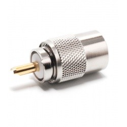 PL 259 male 6mm pour coaxial RG-58