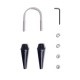 Antenne LOOP bi-bande VHF / UHF taille compacte, polarisation horizontale
