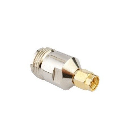 Adaptateur SMA Male N Femelle Passion Radio Fiche N ADAPT-N-F-SMA-M-82