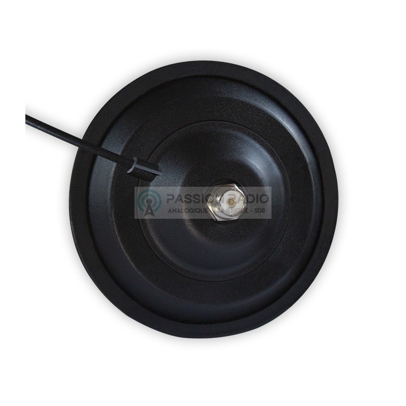 Support Magnétique Avec Câble Coaxial 5m - Connecteur PL-259 Vers NMO - Pour Antenne Radio Mobile Motorola - Neuf