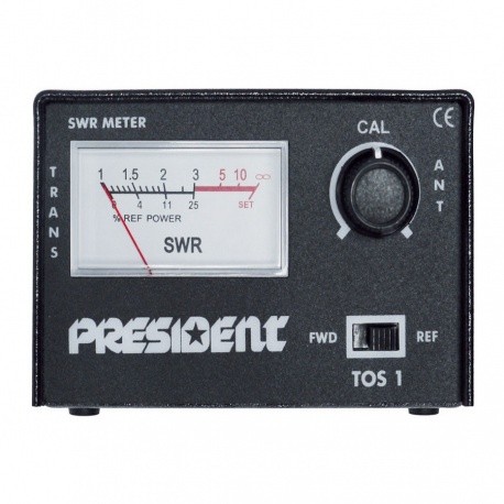 President TOS-1 Compteur SWR CB 27Mhz