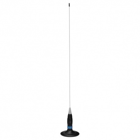 Antenne CB 26-28Mhz Magnétique President Montana Up 1/4 onde 3dBi 87cm
