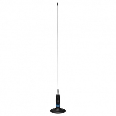 Antenne CB 26-28Mhz Magnétique President Montana Up 1/4 onde 3dBi 87cm