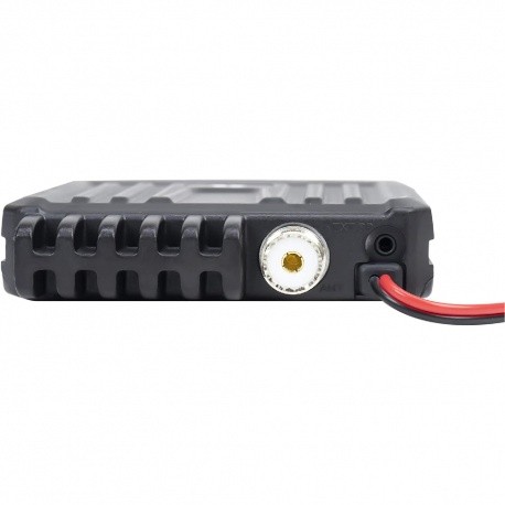 100Plus B - Radio Cb 40 Canaux Am/Fm,Display Avec Boutons Up Down Signalisation Lumineuse Installation Din Micro Microphone 4 Pin Support Et Vis
