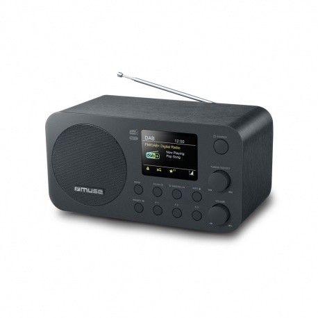 Radio réveil M-128 DBT DAB+/FM PLL avec Bluetooth